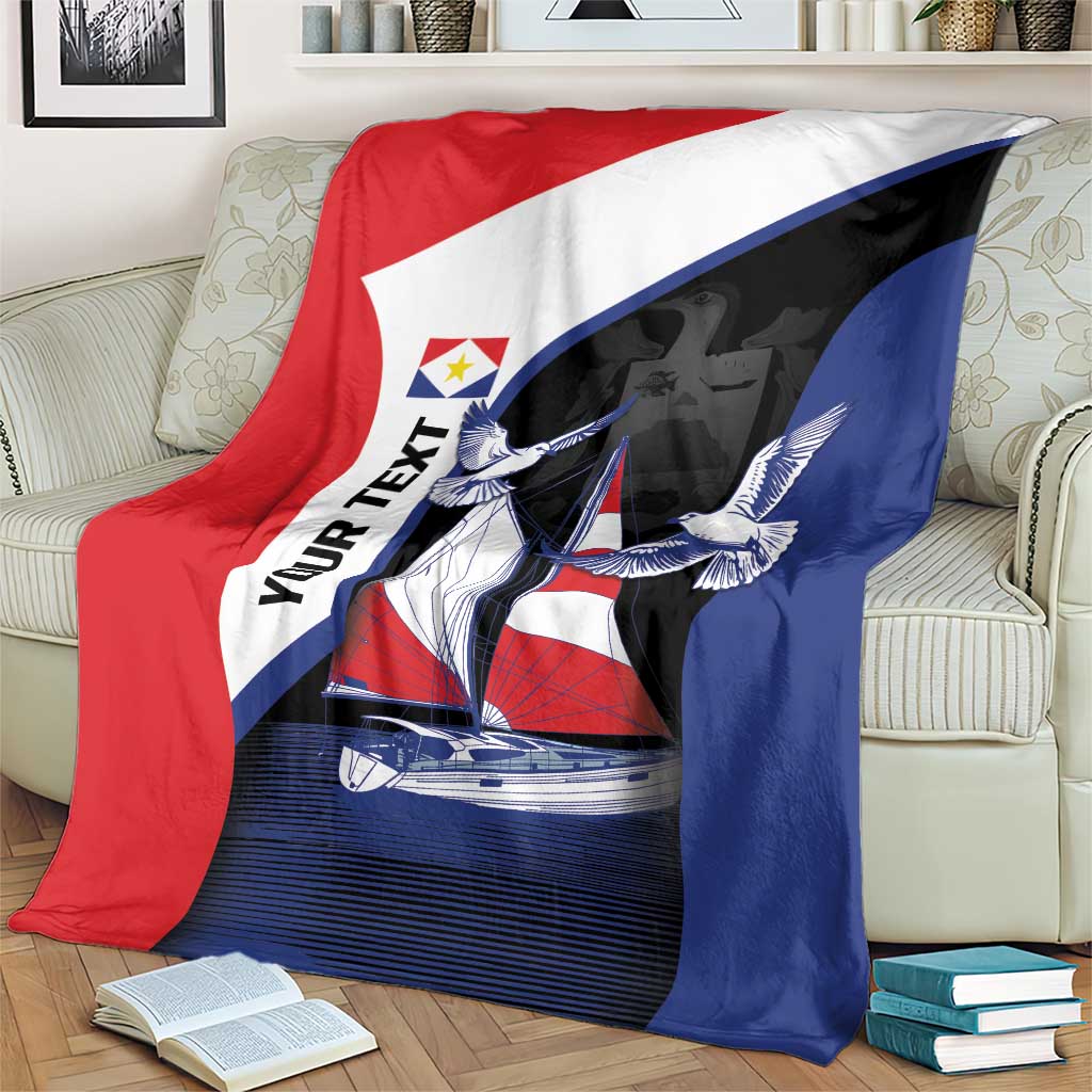 Caribbean Saba Personalized Blanket Remis Velisque Sail the Seas - Wonder Print Shop
