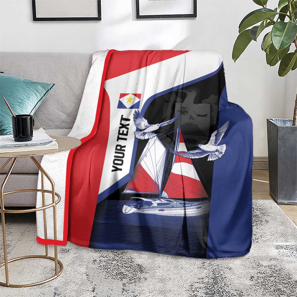 Caribbean Saba Personalized Blanket Remis Velisque Sail the Seas - Wonder Print Shop