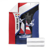 Caribbean Saba Personalized Blanket Remis Velisque Sail the Seas - Wonder Print Shop