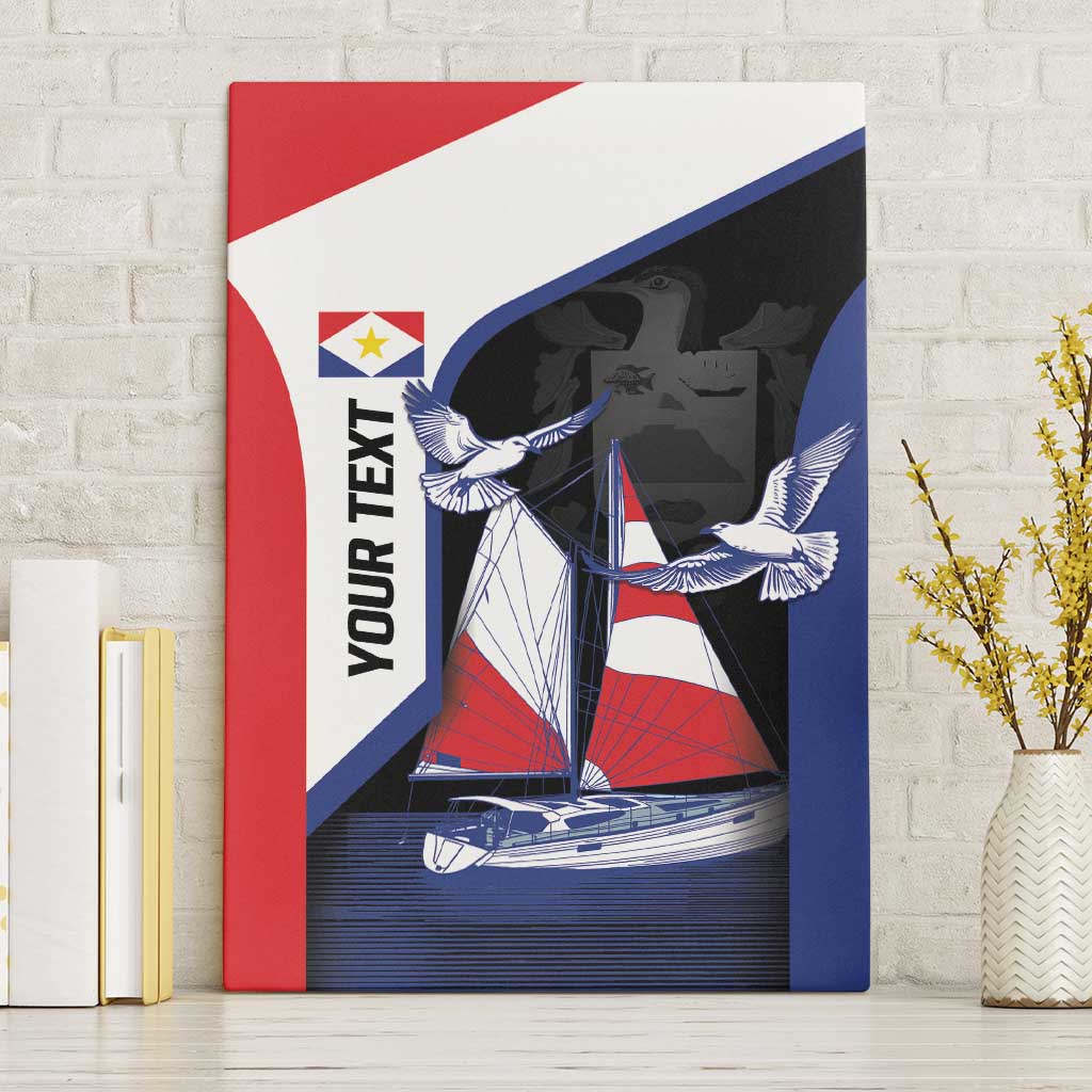 Caribbean Saba Personalized Canvas Wall Art Remis Velisque Sail the Seas - Wonder Print Shop