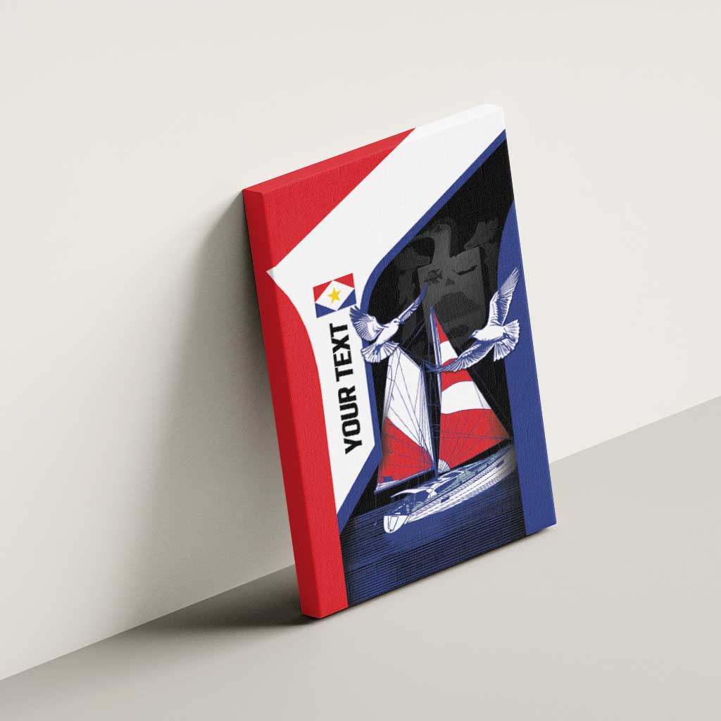 Caribbean Saba Personalized Canvas Wall Art Remis Velisque Sail the Seas - Wonder Print Shop