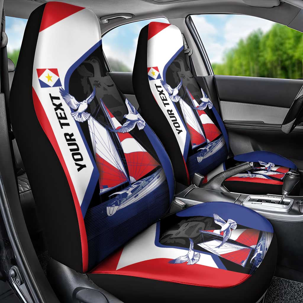 Caribbean Saba Personalized Car Seat Cover Remis Velisque Sail the Seas - Wonder Print Shop