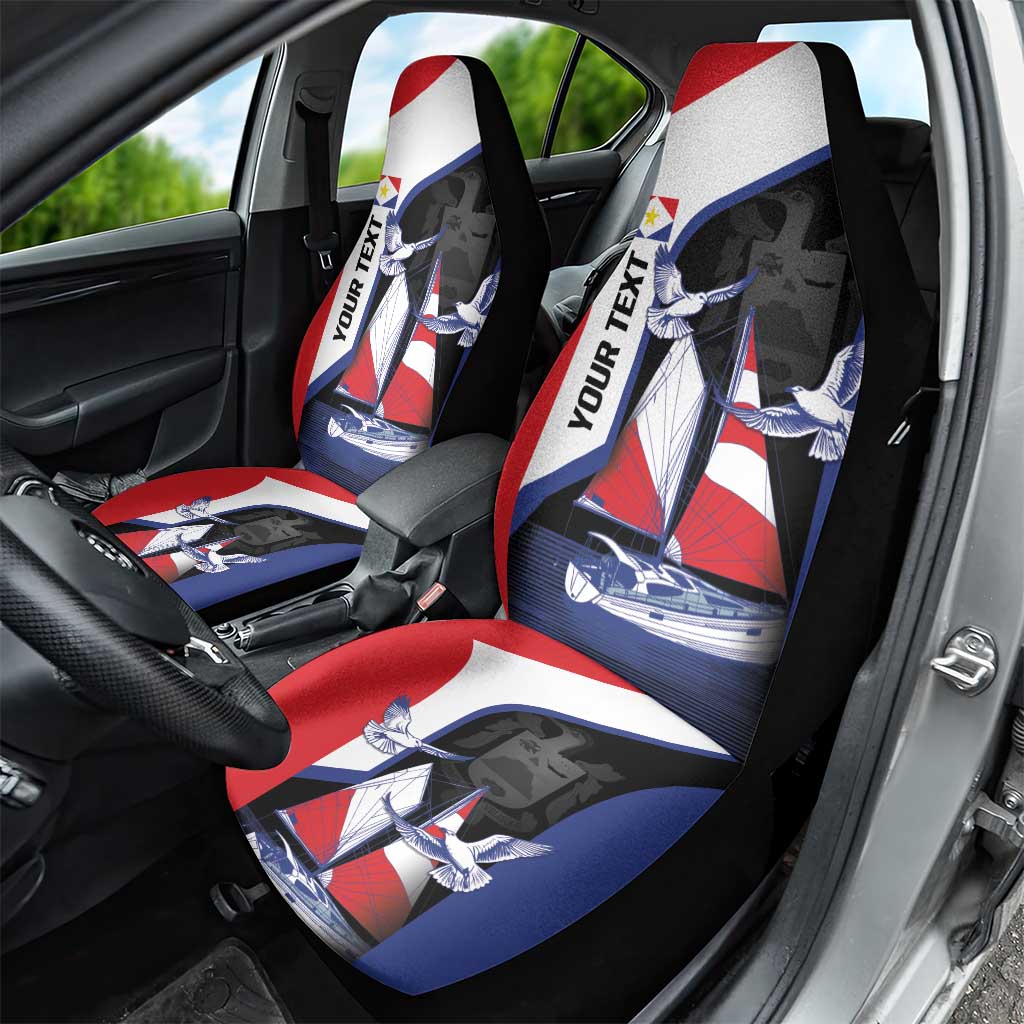 Caribbean Saba Personalized Car Seat Cover Remis Velisque Sail the Seas - Wonder Print Shop