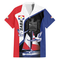 Caribbean Saba Personalized Family Matching Mermaid Dress and Hawaiian Shirt Remis Velisque Sail the Seas - Wonder Print Shop