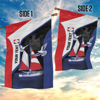 Caribbean Saba Personalized Garden Flag Remis Velisque Sail the Seas - Wonder Print Shop