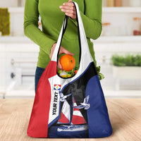 Caribbean Saba Personalized Grocery Bag Remis Velisque Sail the Seas - Wonder Print Shop