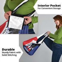 Caribbean Saba Personalized Grocery Bag Remis Velisque Sail the Seas - Wonder Print Shop