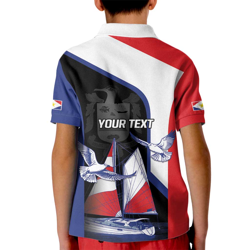Caribbean Saba Personalized Kid Polo Shirt Remis Velisque Sail the Seas - Wonder Print Shop