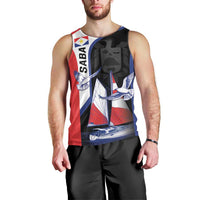 Caribbean Saba Personalized Men Tank Top Remis Velisque Sail the Seas - Wonder Print Shop