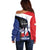 Caribbean Saba Personalized Off Shoulder Sweater Remis Velisque Sail the Seas - Wonder Print Shop