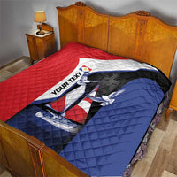 Caribbean Saba Personalized Quilt Remis Velisque Sail the Seas - Wonder Print Shop