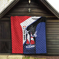 Caribbean Saba Personalized Quilt Remis Velisque Sail the Seas - Wonder Print Shop
