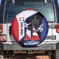 Caribbean Saba Personalized Spare Tire Cover Remis Velisque Sail the Seas - Wonder Print Shop