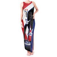 Caribbean Saba Personalized Tank Maxi Dress Remis Velisque Sail the Seas - Wonder Print Shop