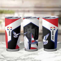 Caribbean Saba Personalized Tumbler Cup Remis Velisque Sail the Seas - Wonder Print Shop