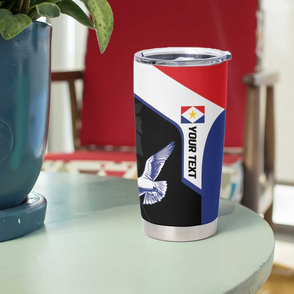 Caribbean Saba Personalized Tumbler Cup Remis Velisque Sail the Seas - Wonder Print Shop