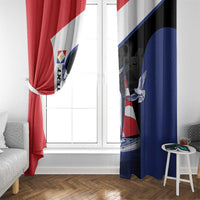 Caribbean Saba Personalized Window Curtain Remis Velisque Sail the Seas - Wonder Print Shop