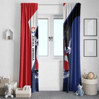 Caribbean Saba Personalized Window Curtain Remis Velisque Sail the Seas - Wonder Print Shop