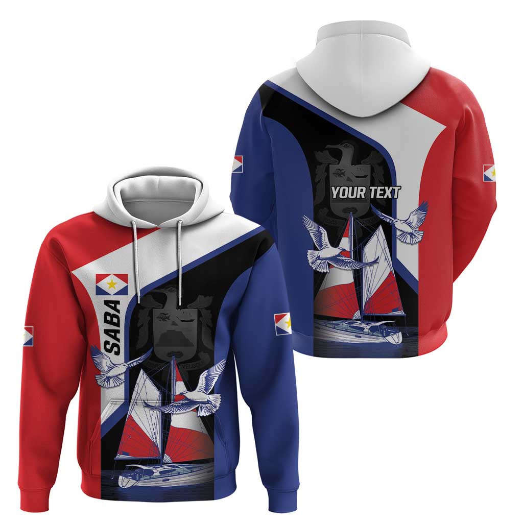 Caribbean Saba Personalized Zip Hoodie Remis Velisque Sail the Seas - Wonder Print Shop