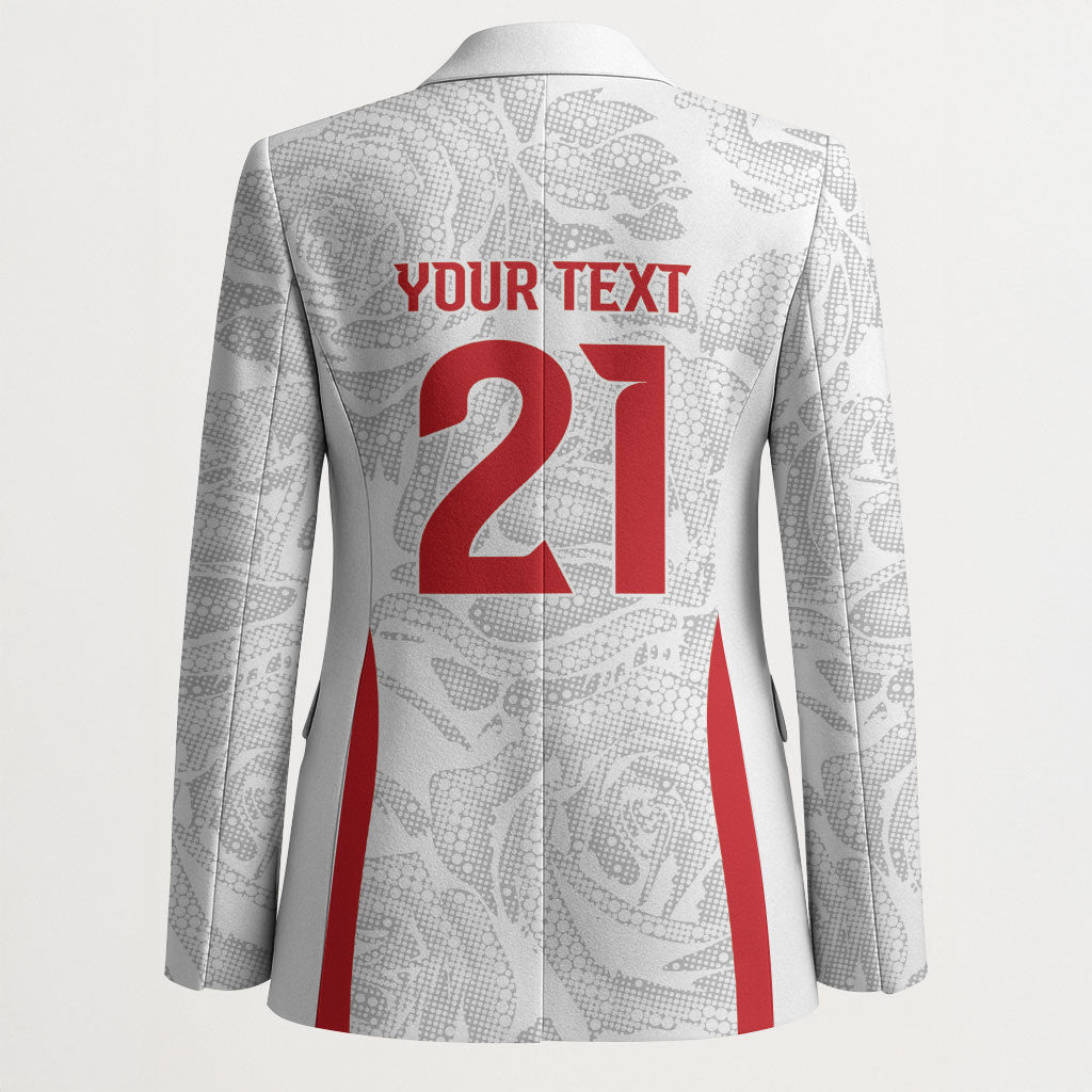 England Rugby National Heritage Custom Blazer Tudor Rose Inspired Edition