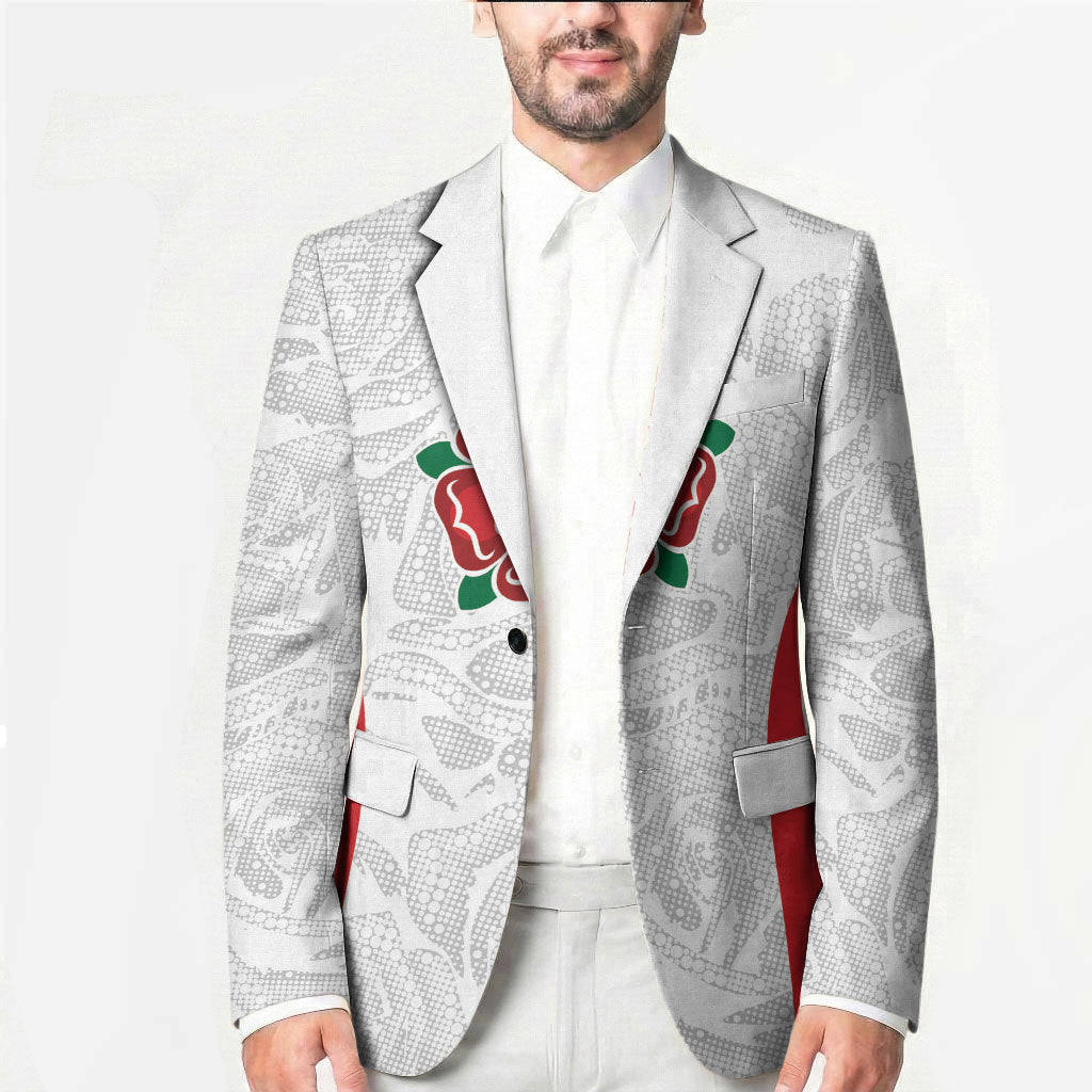 England Rugby National Heritage Custom Blazer Tudor Rose Inspired Edition