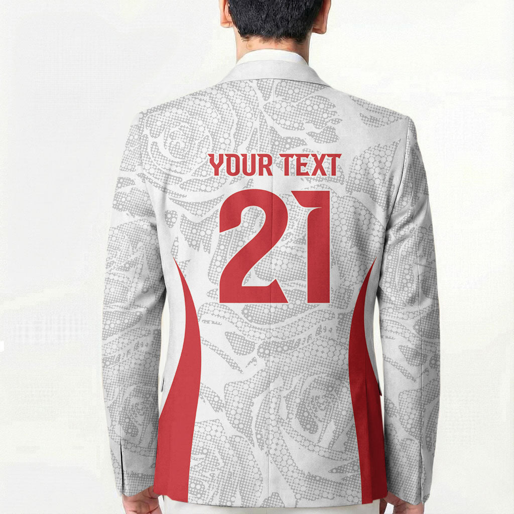 England Rugby National Heritage Custom Blazer Tudor Rose Inspired Edition