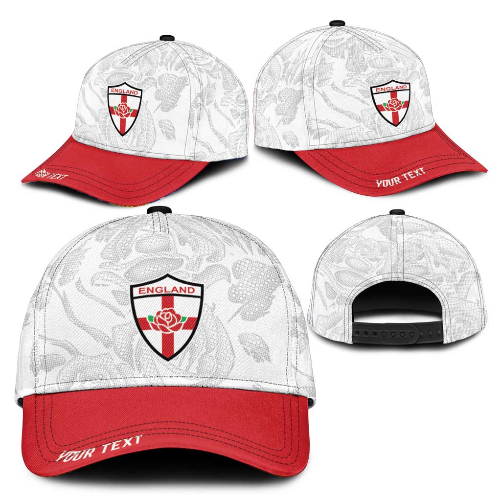 England Rugby National Heritage Personalized Classic Cap Tudor Rose Inspired Edition