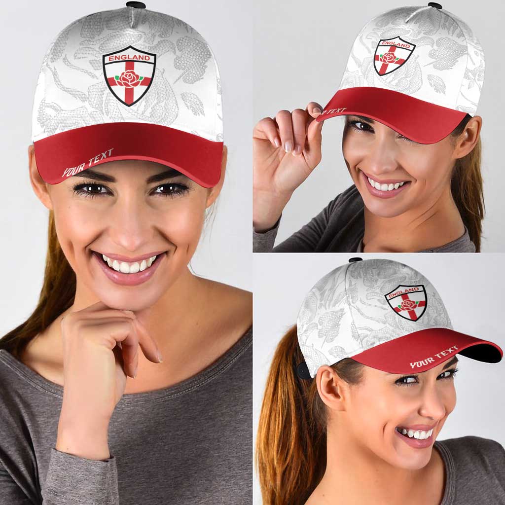 England Rugby National Heritage Personalized Classic Cap Tudor Rose Inspired Edition