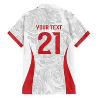England Rugby National Heritage Custom Hawaiian Shirt Tudor Rose Inspired Edition