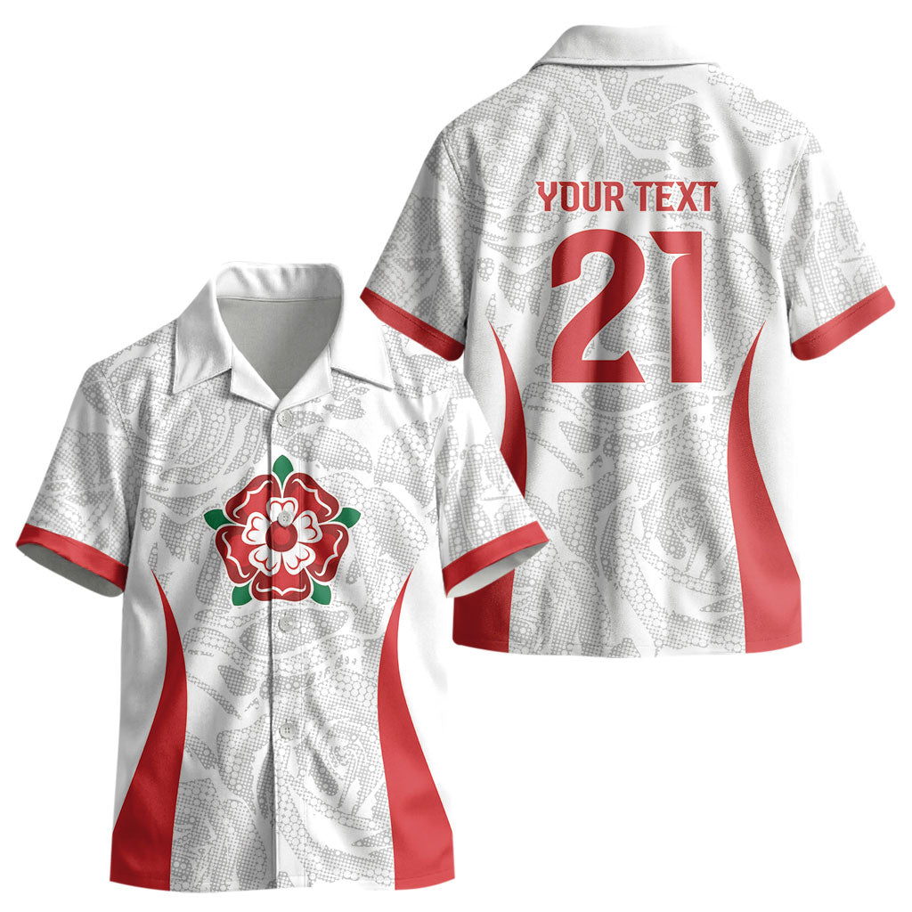 England Rugby National Heritage Custom Kid Hawaiian Shirt Tudor Rose Inspired Edition LT9