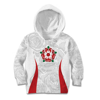 England Rugby National Heritage Custom Kid Hoodie Tudor Rose Inspired Edition