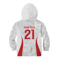 England Rugby National Heritage Custom Kid Hoodie Tudor Rose Inspired Edition