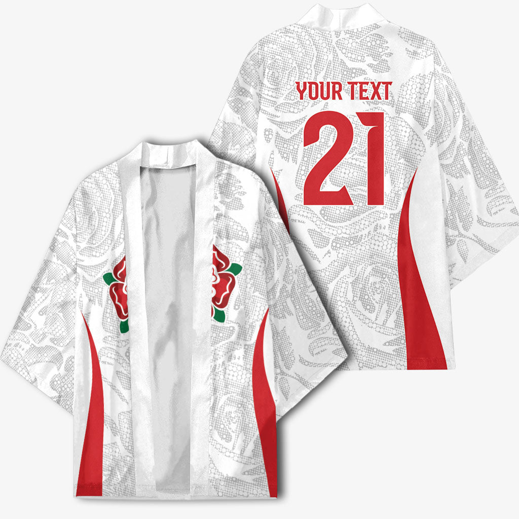 England Rugby National Heritage Custom Kimono Tudor Rose Inspired Edition