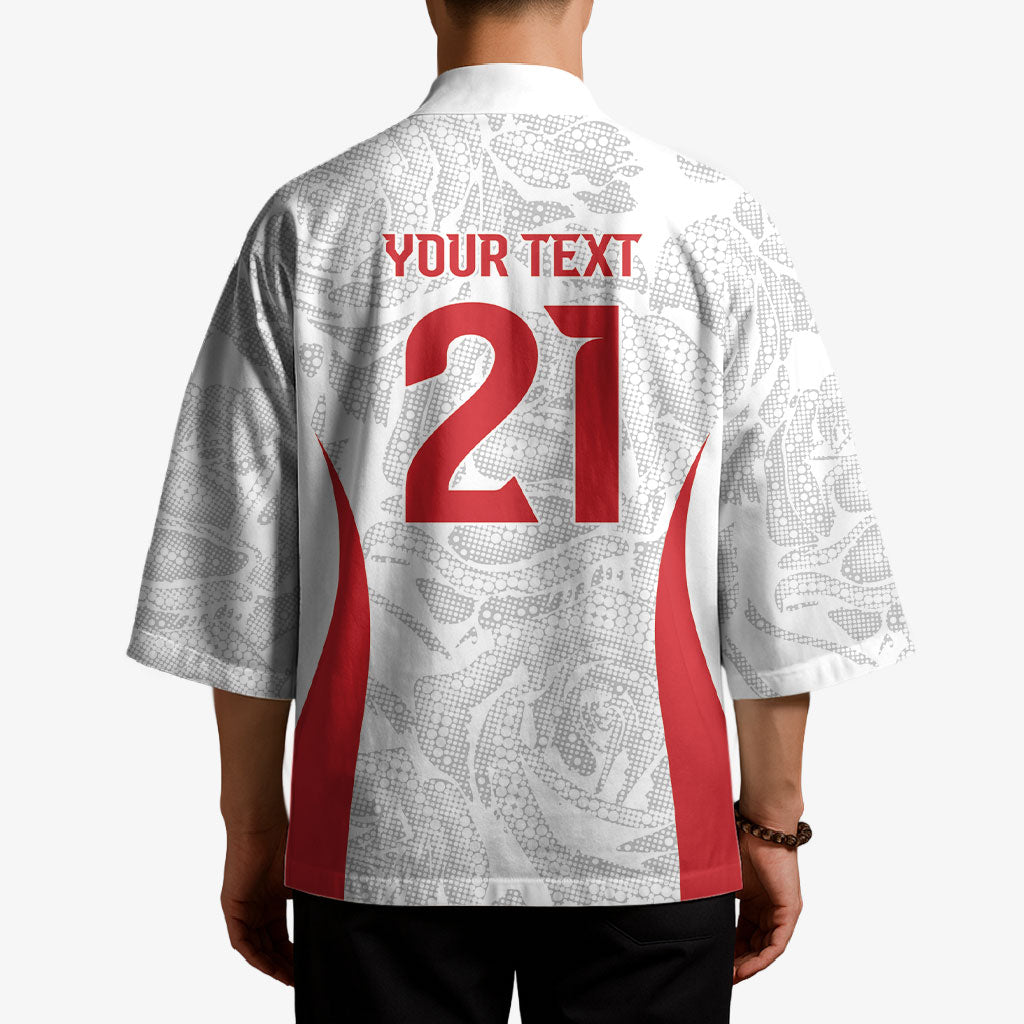 England Rugby National Heritage Custom Kimono Tudor Rose Inspired Edition