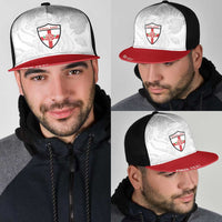 England Rugby National Heritage Personalized Mesh Trucker Cap Tudor Rose Inspired Edition