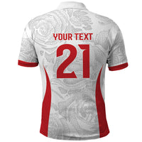 England Rugby National Heritage Custom Polo Shirt Tudor Rose Inspired Edition