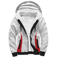 England Rugby National Heritage Custom Sherpa Hoodie Tudor Rose Inspired Edition