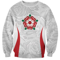 England Rugby National Heritage Custom Sweatshirt Tudor Rose Inspired Edition