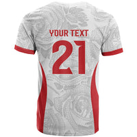 England Rugby National Heritage Custom T Shirt Tudor Rose Inspired Edition