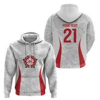 England Rugby National Heritage Custom Zip Hoodie Tudor Rose Inspired Edition