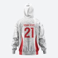 England Rugby National Heritage Custom Zip Hoodie Tudor Rose Inspired Edition