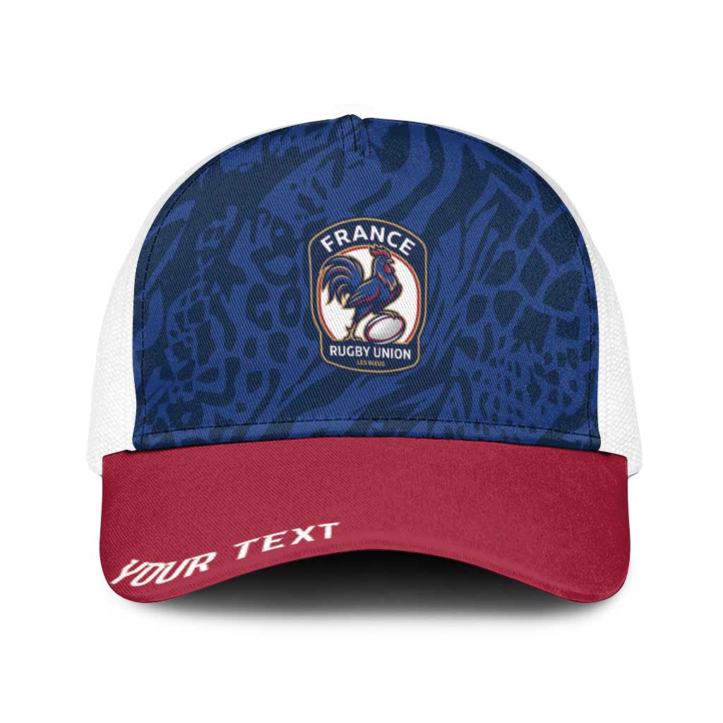 France Rugby National Heritage Personalized Baseball Net Cap Fleur De Lis Inspired Edition