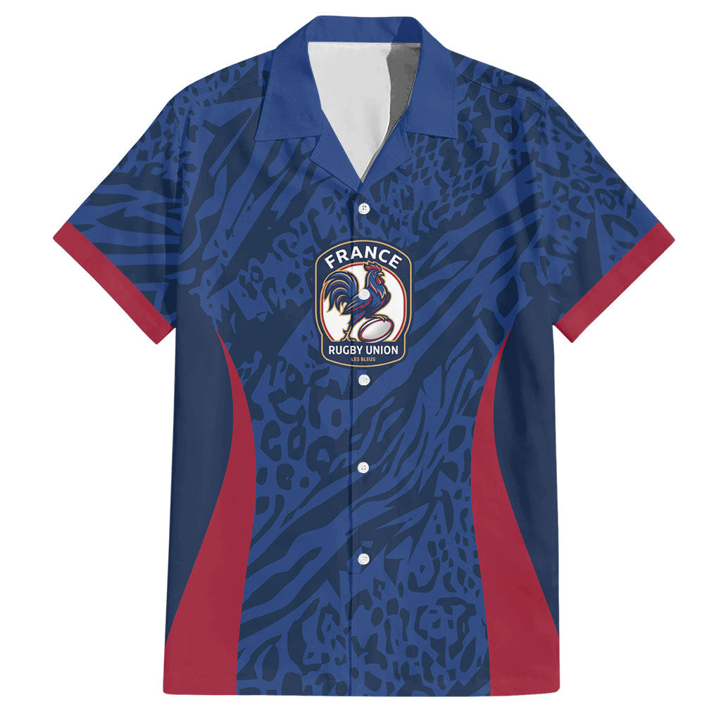 France Rugby National Heritage Custom Hawaiian Shirt Fleur De Lis Inspired Edition