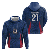 France Rugby National Heritage Custom Hoodie Fleur De Lis Inspired Edition