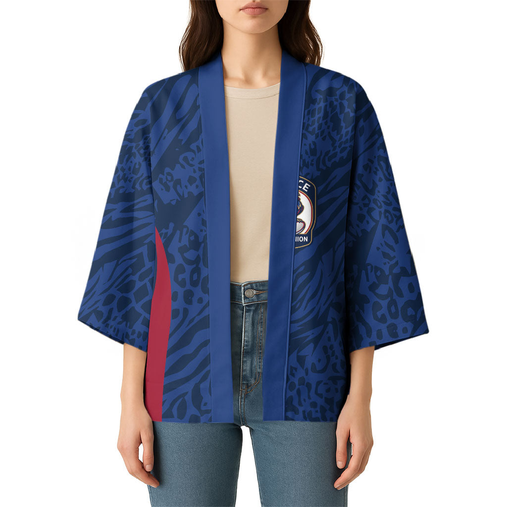 France Rugby National Heritage Custom Kimono Fleur De Lis Inspired Edition