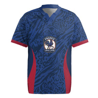 France Rugby National Heritage Custom Rugby Jersey Fleur De Lis Inspired Edition