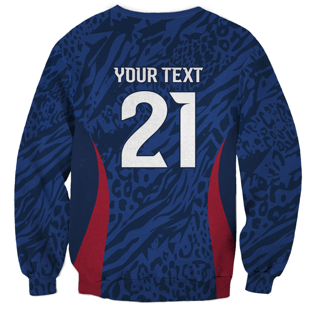 France Rugby National Heritage Custom Sweatshirt Fleur De Lis Inspired Edition