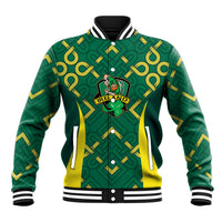Ireland Rugby National Heritage Custom Baseball Jacket Traditional Celtic Inspired Edition