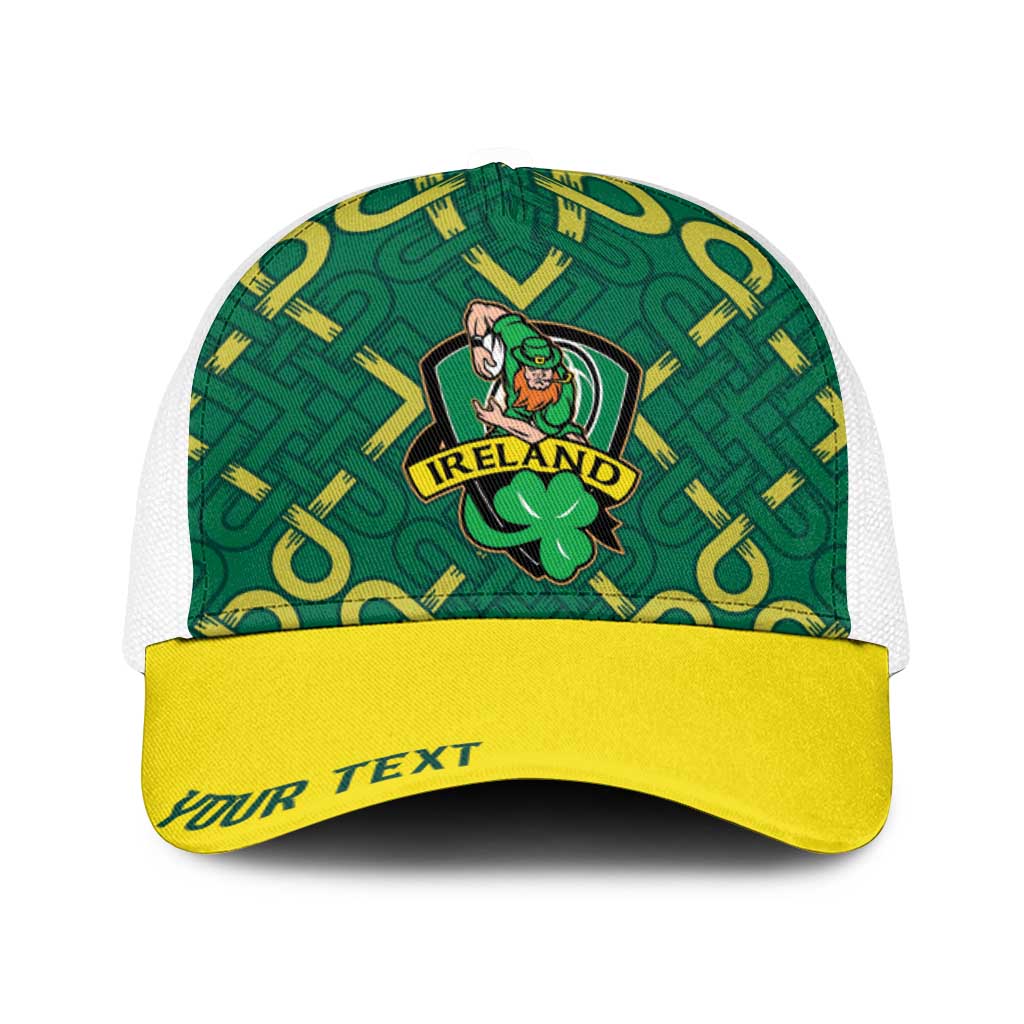 Ireland Rugby National Heritage Personalized Baseball Net Cap Traditional Celtic Inspired Edition