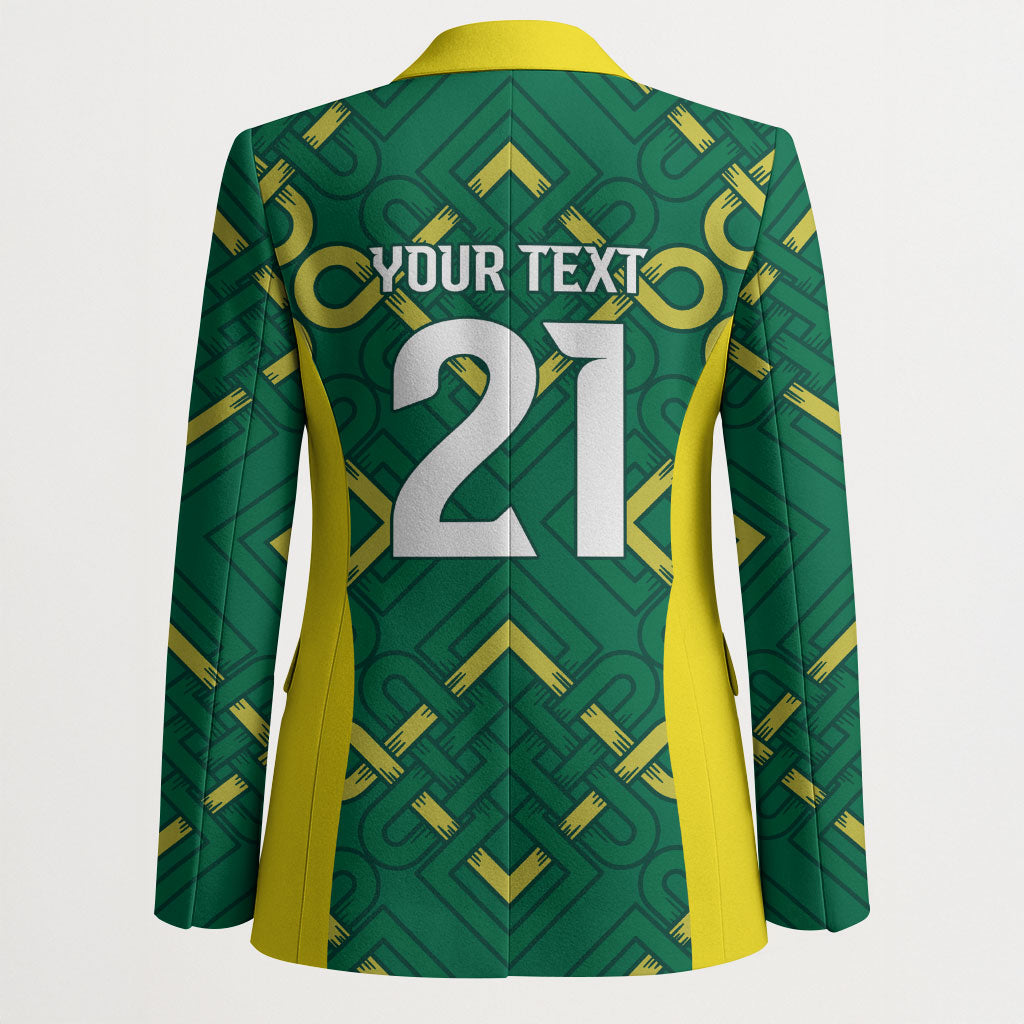 Ireland Rugby National Heritage Custom Blazer Traditional Celtic Inspired Edition